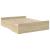 Cadru de pat cu sertare stejar sonoma 150x200 cm lemn prelucrat GartenMobel Dekor