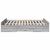 Cadru de pat cu sertare gri sonoma 150x200 cm lemn prelucrat GartenMobel Dekor