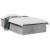 Cadru de pat cu sertare, gri beton, 100x200 cm, lemn prelucrat GartenMobel Dekor