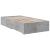 Cadru de pat cu sertare, gri beton, 90x200 cm, lemn prelucrat GartenMobel Dekor