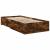 Cadru pat cu sertare stejar fumuriu, 90x200 cm, lemn prelucrat GartenMobel Dekor