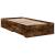Cadru de pat cu sertare stejar fumuriu 90x190 cm lemn prelucrat GartenMobel Dekor