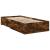 Cadru de pat cu sertare stejar fumuriu 90x190 cm lemn prelucrat GartenMobel Dekor