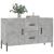 Servantă, gri beton, 100x36x60 cm, lemn compozit GartenMobel Dekor
