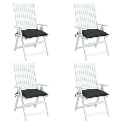 Perne de scaun, 4 buc., negru, 50x50x7 cm, textil oxford GartenMobel Dekor