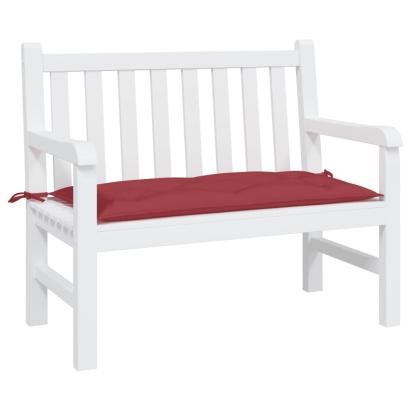 Pernă bancă de grădină, roșu vin, 100x50x7 cm, material oxford GartenMobel Dekor