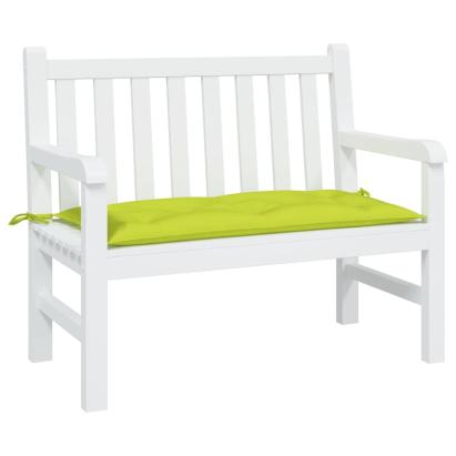 Pernă bancă de grădină verde aprins, 100x50x7 cm, textil oxford GartenMobel Dekor