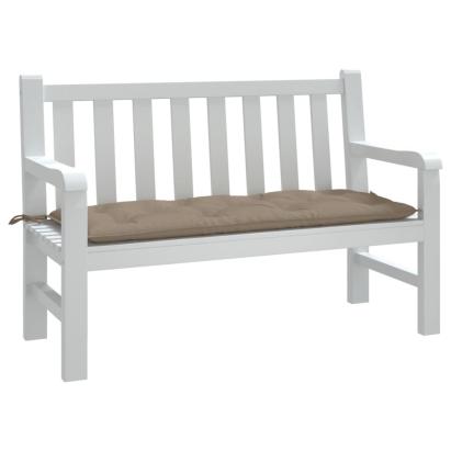 Pernă bancă de grădină, gri taupe, 120x50x7 cm, material oxford GartenMobel Dekor