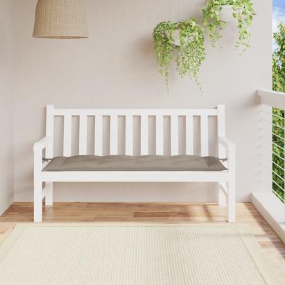 Pernă bancă de grădină, gri taupe, 150x50x7 cm, material oxford GartenMobel Dekor