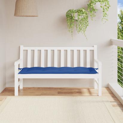 Pernă de bancă de grădină, albastru, 150x50x7 cm, textil oxford GartenMobel Dekor