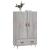 Dulap gri Sonoma 69,5x31x115 cm, lemn prelucrat GartenMobel Dekor