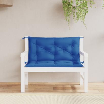 Perne bancă de grădină 2buc., albastru regal, textil oxford GartenMobel Dekor