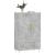 Dulap înalt, gri beton, 69,5x31x115 cm, lemn prelucrat GartenMobel Dekor