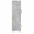 Dulap înalt, gri beton, 69,5x31x115 cm, lemn prelucrat GartenMobel Dekor
