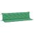 Perne bancă de grădină 2buc., verde,200x50x7cm, țesătură oxford GartenMobel Dekor