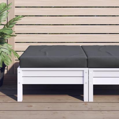 Pernă de podea pentru paleți, antracit, 60x60x6 cm, textil GartenMobel Dekor