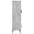 Dulap înalt, gri beton, 69,5x31x115 cm, lemn prelucrat GartenMobel Dekor