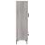 Dulap gri Sonoma 69,5x31x115 cm, lemn prelucrat GartenMobel Dekor