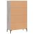 Dulap gri Sonoma 69,5x31x115 cm, lemn prelucrat GartenMobel Dekor