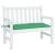 Pernă bancă de grădină, verde, 110x50x7 cm, material oxford GartenMobel Dekor