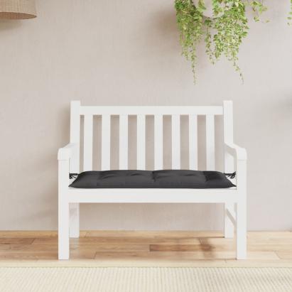 Pernă bancă de grădină, negru, 110x50x7 cm, material oxford GartenMobel Dekor