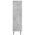 Dulap înalt, gri beton, 69,5x31x115 cm, lemn prelucrat GartenMobel Dekor