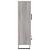 Dulap gri Sonoma 69,5x31x115 cm, lemn prelucrat GartenMobel Dekor
