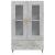 Dulap înalt, gri beton, 69,5x31x115 cm, lemn prelucrat GartenMobel Dekor