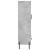 Dulap înalt, gri beton, 69,5x31x115 cm, lemn prelucrat GartenMobel Dekor