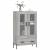 Dulap gri Sonoma 69,5x31x115 cm, lemn prelucrat GartenMobel Dekor
