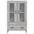 Dulap gri Sonoma 69,5x31x115 cm, lemn prelucrat GartenMobel Dekor