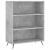 Bibliotecă, gri beton, 69,5x32,5x90 cm, lemn compozit GartenMobel Dekor