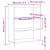 Bibliotecă, gri beton, 69,5x32,5x90 cm, lemn compozit GartenMobel Dekor