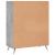 Bibliotecă, gri beton, 69,5x32,5x90 cm, lemn compozit GartenMobel Dekor