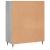 Bibliotecă, sonoma gri, 69,5x32,5x90 cm, lemn compozit GartenMobel Dekor