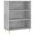 Bibliotecă, gri beton, 69,5x32,5x90 cm, lemn compozit GartenMobel Dekor