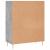 Bibliotecă, gri beton, 69,5x32,5x90 cm, lemn compozit GartenMobel Dekor