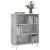 Bibliotecă, gri beton, 69,5x32,5x90 cm, lemn compozit GartenMobel Dekor