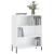Dulap cu rafturi, alb, 69,5x32,5x90 cm, lemn compozit GartenMobel Dekor