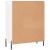 Dulap cu rafturi, alb, 69,5x32,5x90 cm, lemn compozit GartenMobel Dekor