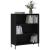 Dulap cu rafturi, negru, 69,5x32,5x90 cm, lemn compozit GartenMobel Dekor