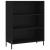 Dulap cu rafturi, negru, 69,5x32,5x90 cm, lemn compozit GartenMobel Dekor