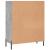 Dulap cu rafturi, gri beton, 69,5x32,5x90 cm, lemn compozit GartenMobel Dekor