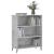 Dulap cu rafturi, gri beton, 69,5x32,5x90 cm, lemn compozit GartenMobel Dekor