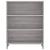 Dulap cu rafturi, gri sonoma, 69,5x32,5x90 cm, lemn compozit GartenMobel Dekor
