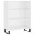 Dulap cu rafturi alb extralucios 69,5x32,5x90 cm lemn compozit GartenMobel Dekor