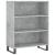 Dulap cu rafturi, gri beton, 69,5x32,5x90 cm, lemn compozit GartenMobel Dekor