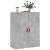 Dulap cu montaj pe perete, gri beton, 69,5x34x90 cm GartenMobel Dekor
