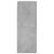 Dulap cu montaj pe perete, gri beton, 69,5x34x90 cm GartenMobel Dekor
