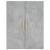 Dulap cu montaj pe perete, gri beton, 69,5x34x90 cm GartenMobel Dekor